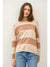 Ivory Stripe Lightweight Sweater