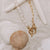 Gold and Pearl Toggle Necklace